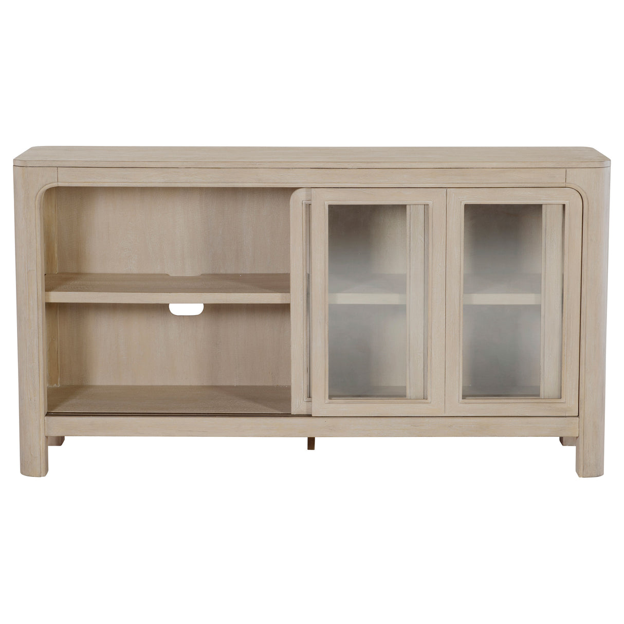 Solano Weathered Mango Sliding Door Dining Sideboard Server by Coaster at Eve Furniture