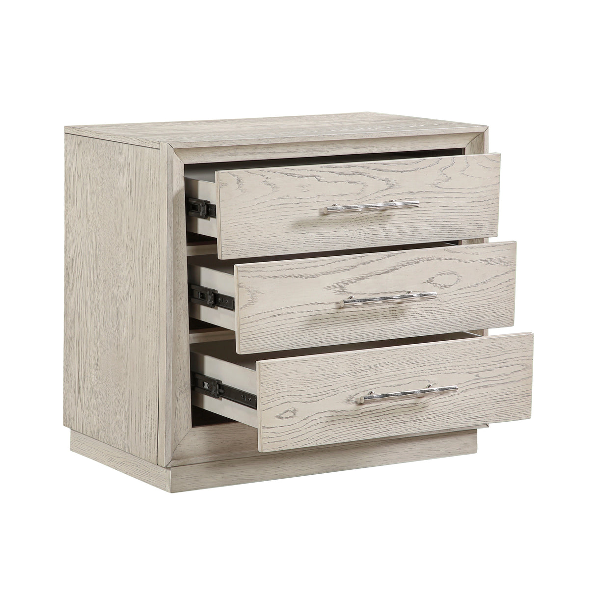 Solas Wire Brushed Gray Bedroom Set by Homelegance at Eve Furniture