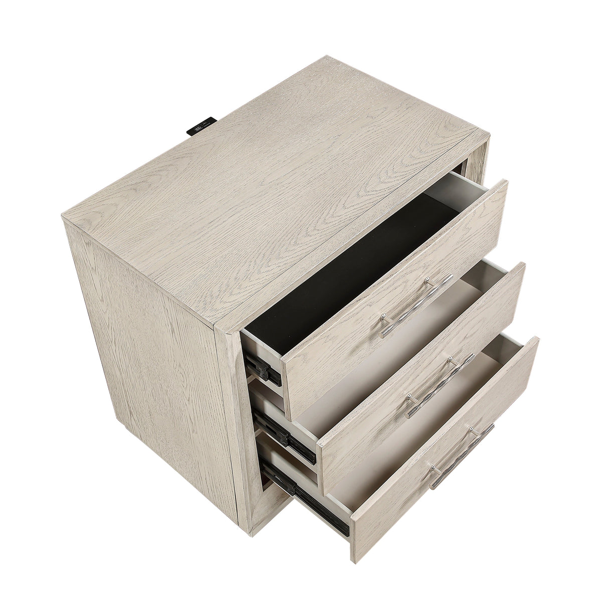 Solas Wire Brushed Gray Bedroom Set by Homelegance at Eve Furniture