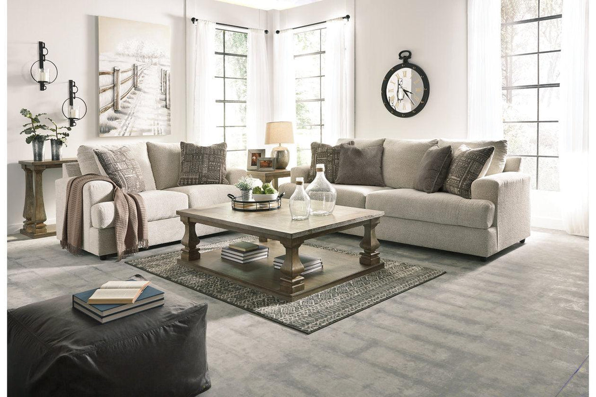 Soletren Stone Queen Sofa Sleeper by Ashley at Eve Furniture