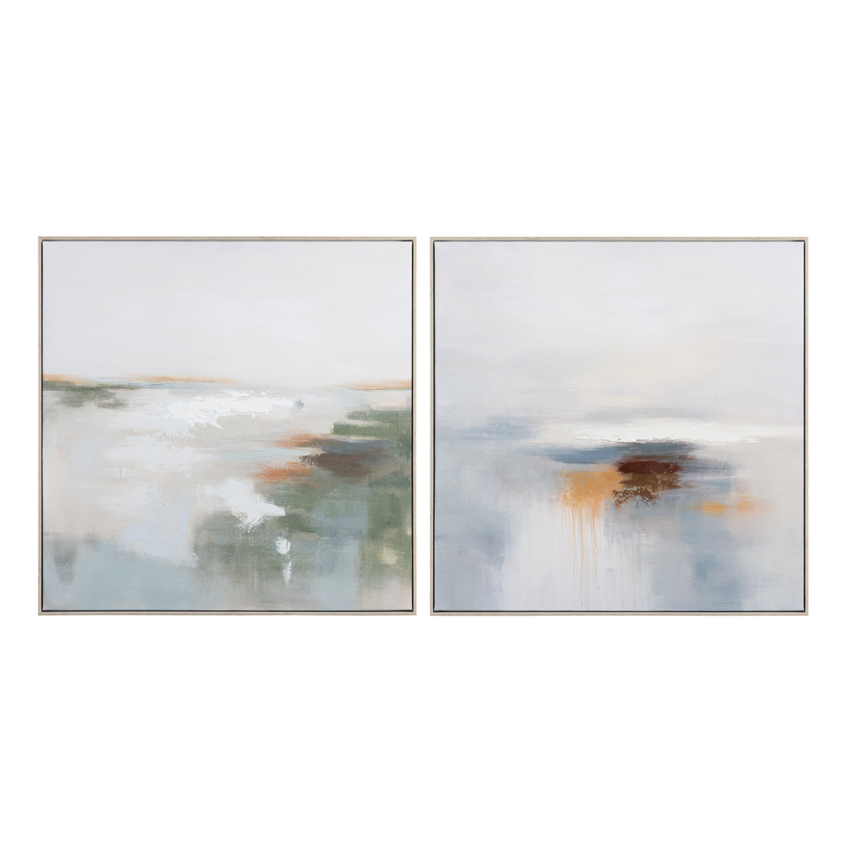 Solitude Green/Multi Canvas by Crestview at Eve Furniture