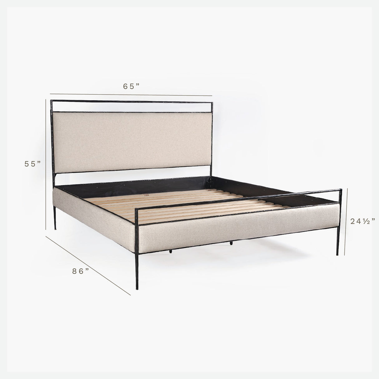 Soma Iron Bed by Co.House Designs at Eve Furniture