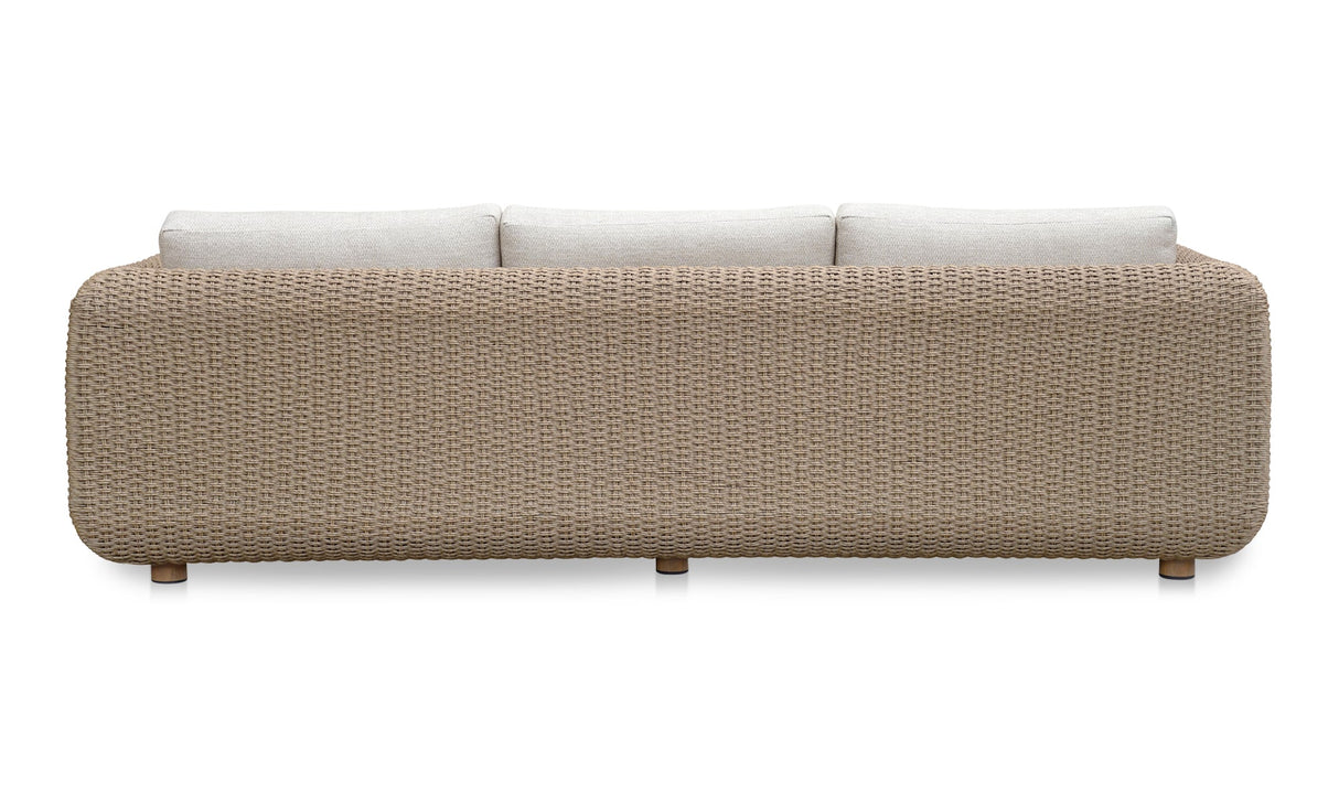 Soma Outdoor Sofa Natural by Moe's Home at Eve Furniture