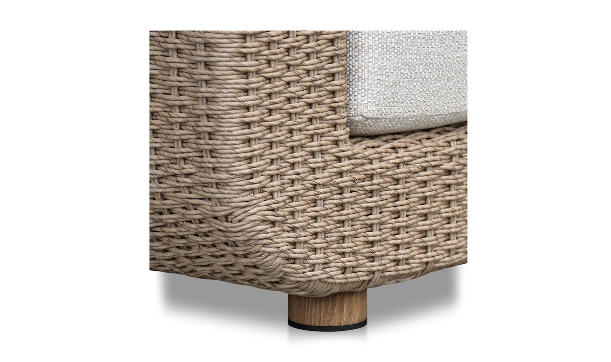Soma Outdoor Sofa Natural by Moe's Home at Eve Furniture