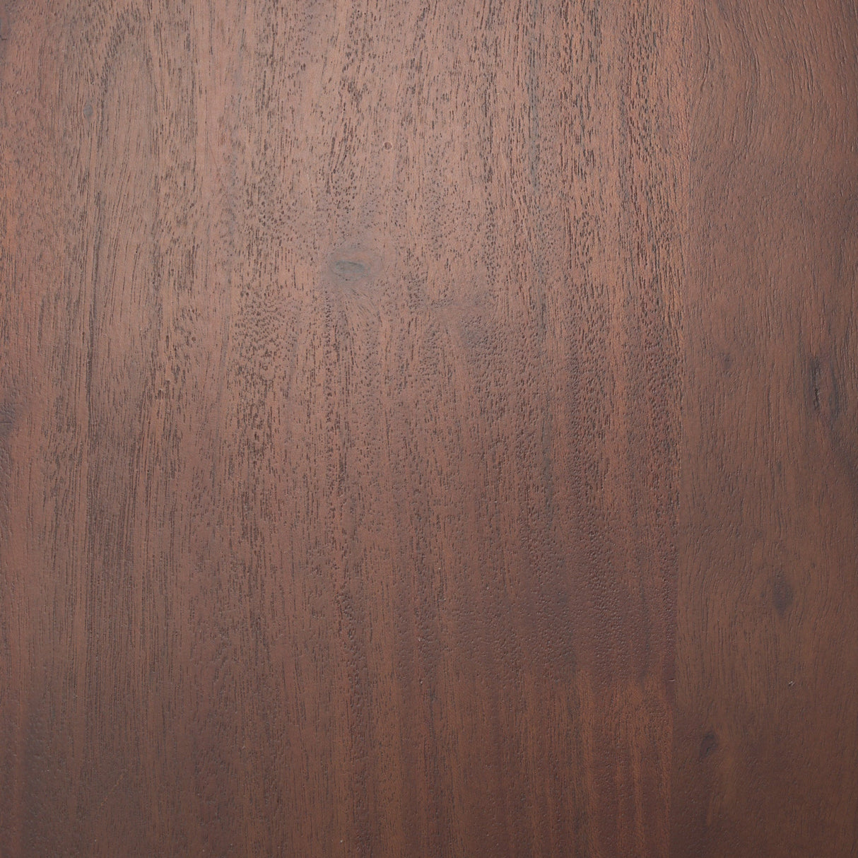Soma Red Brown Acacia Wood Round Dining Table by Mercana at Eve Furniture