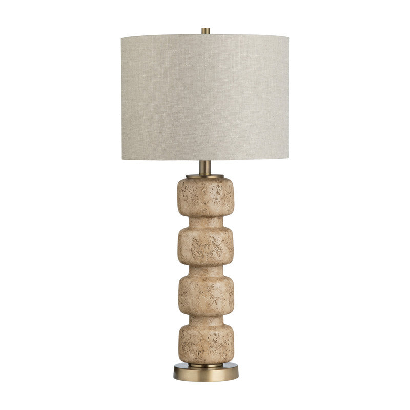 Somerset Tan/Gold Table Lamp (Set of 2) by Crestview at Eve Furniture
