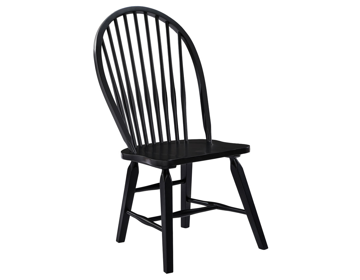 Sommerset Antique 5-Piece 64-96″ Windsor Dining Set by Steve Silver at Eve Furniture