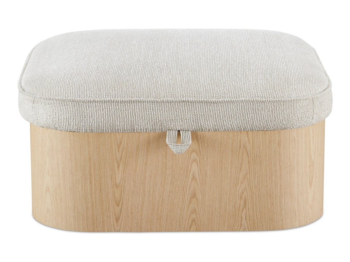 Sonny Ash Ottoman by MOES at Eve Furniture