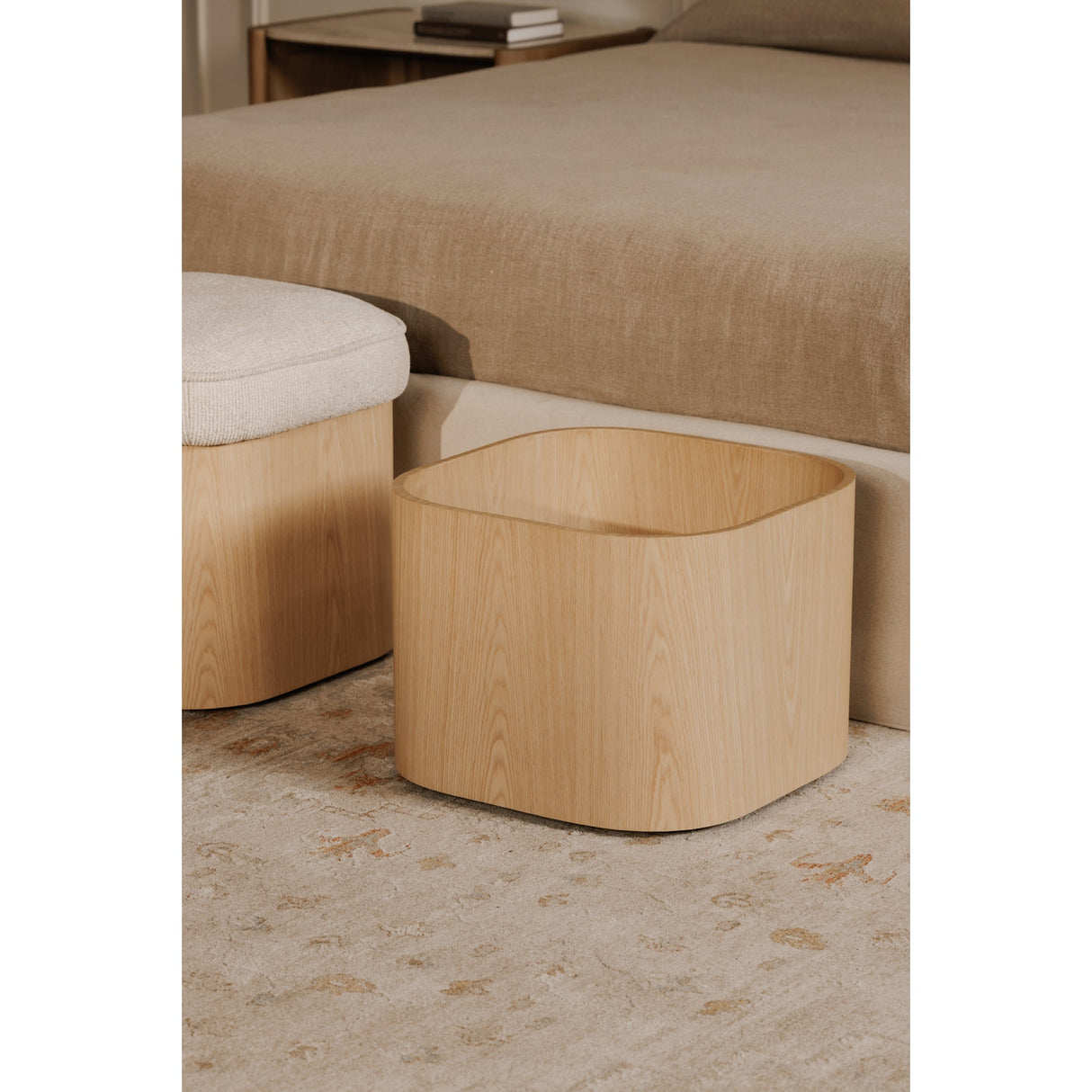 Sonny Ash Stool by Moe's Home at Eve Furniture