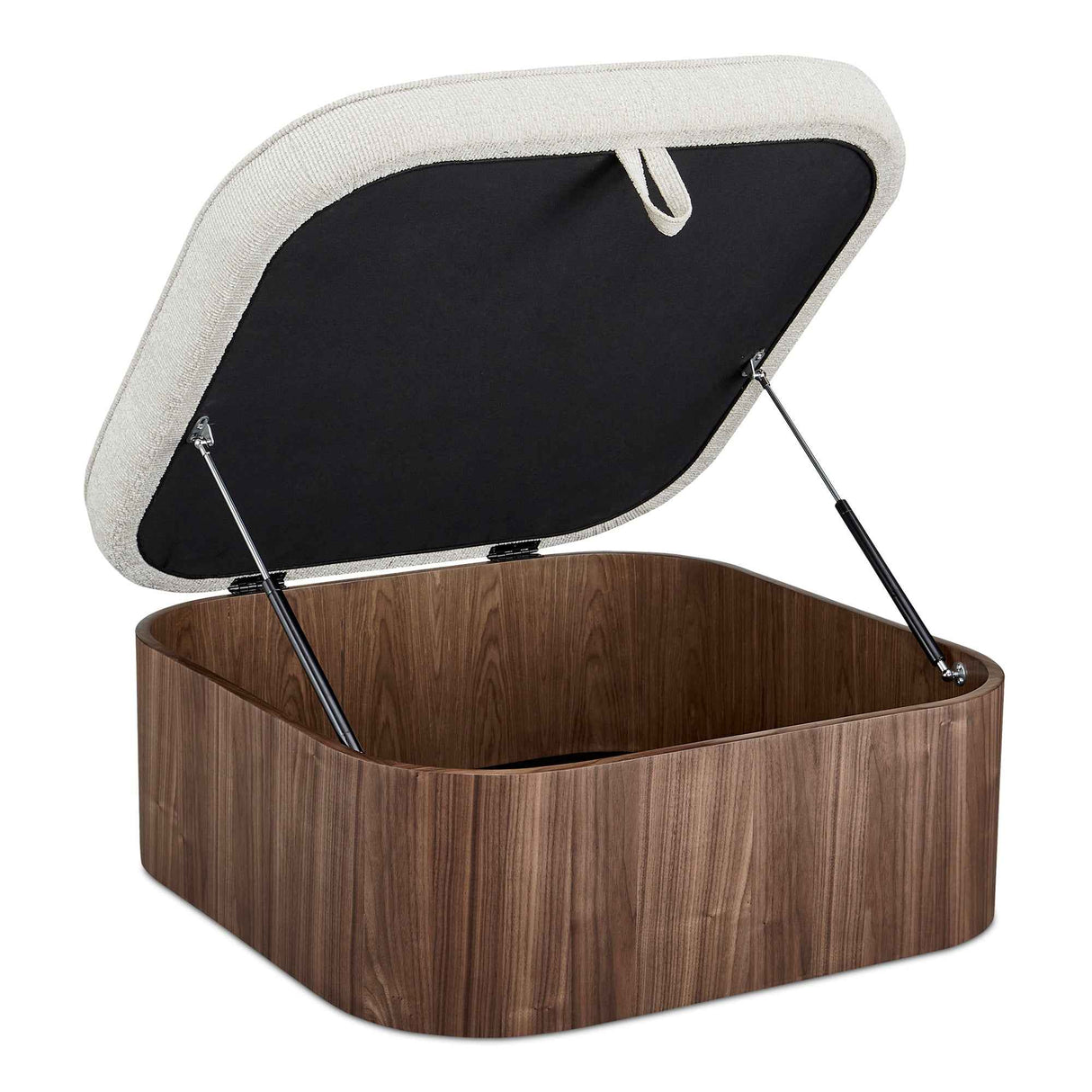 Sonny Walnut Ottoman by Moe's Home at Eve Furniture