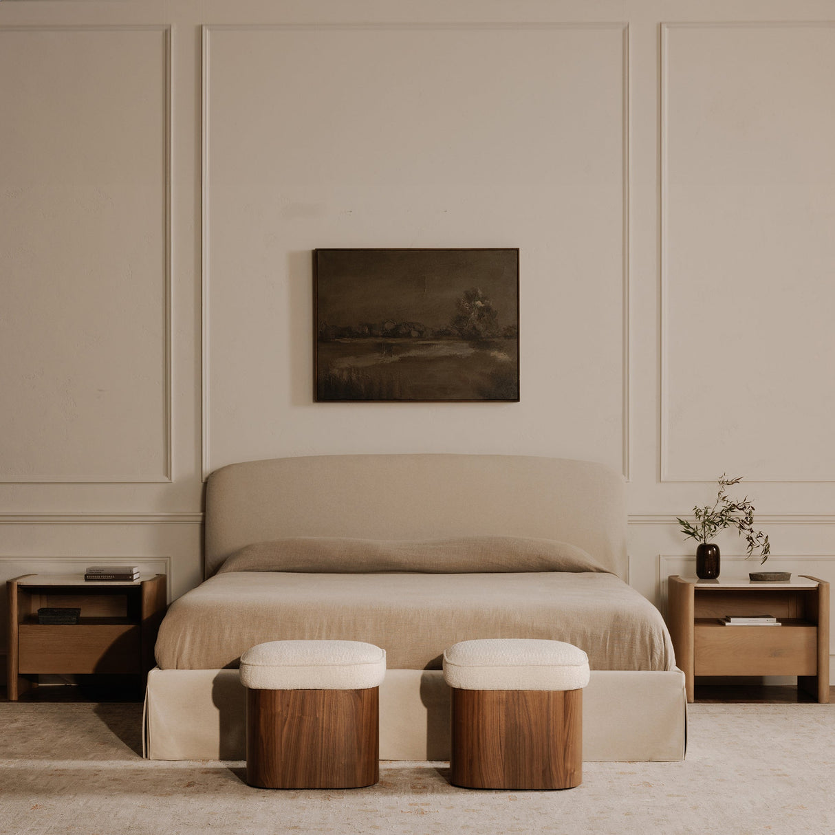 Sonny Walnut Stool by Moe's Home at Eve Furniture