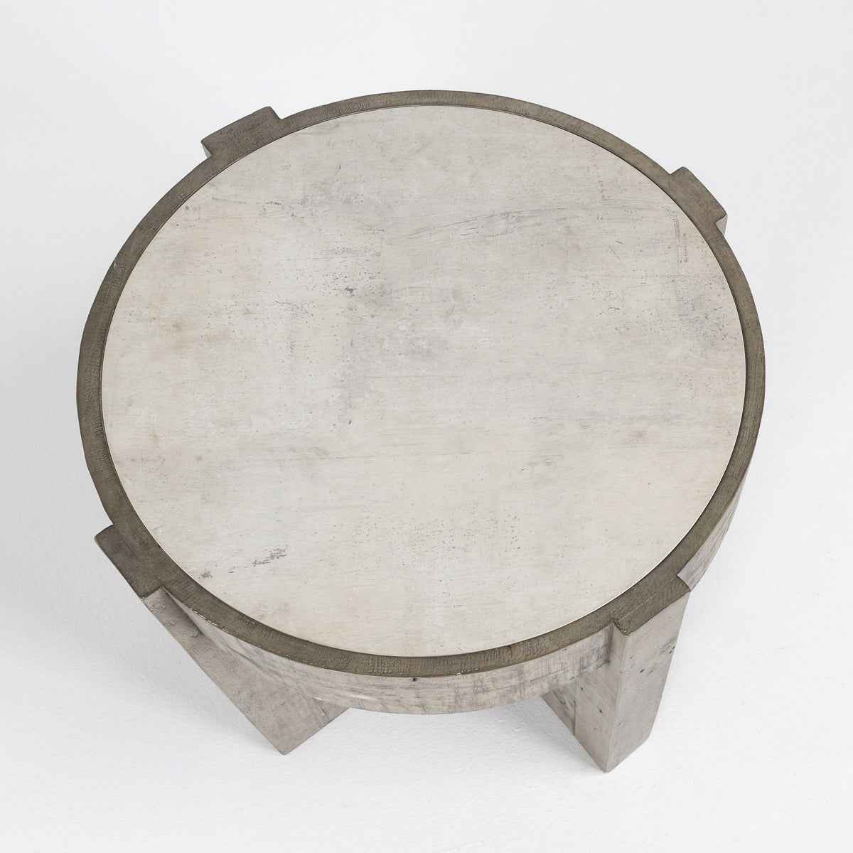 Sonoma Distressed Gray/Weathered Chalk End Table by Classic Home at Eve Furniture