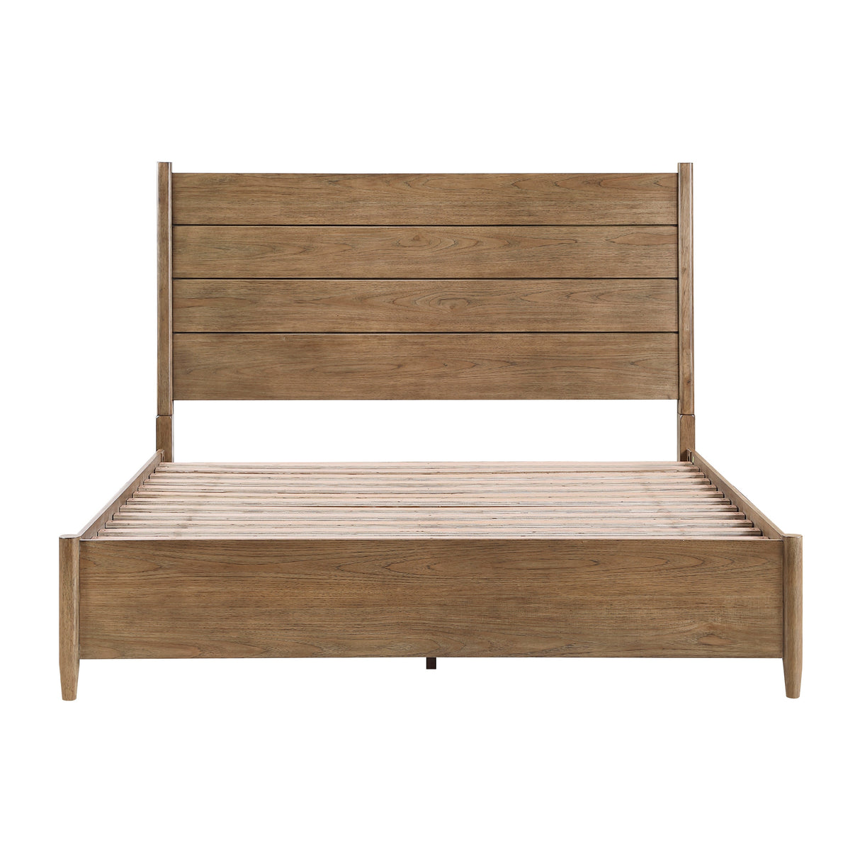Sonoma Oak Queen Platform Bed by Homelegance at Eve Furniture