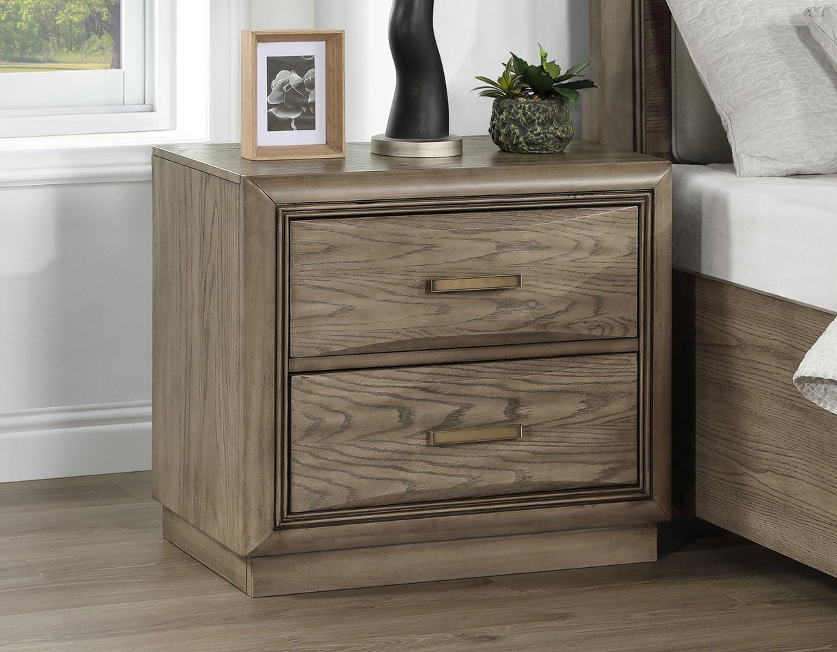 Sonoma 2-Drawer Nightstand by Steve Silver at Eve Furniture