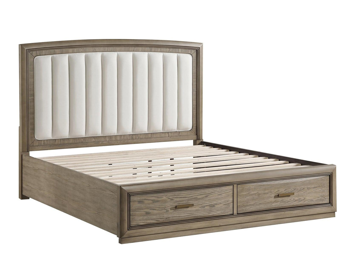 Sonoma King Storage Bed by Steve Silver at Eve Furniture