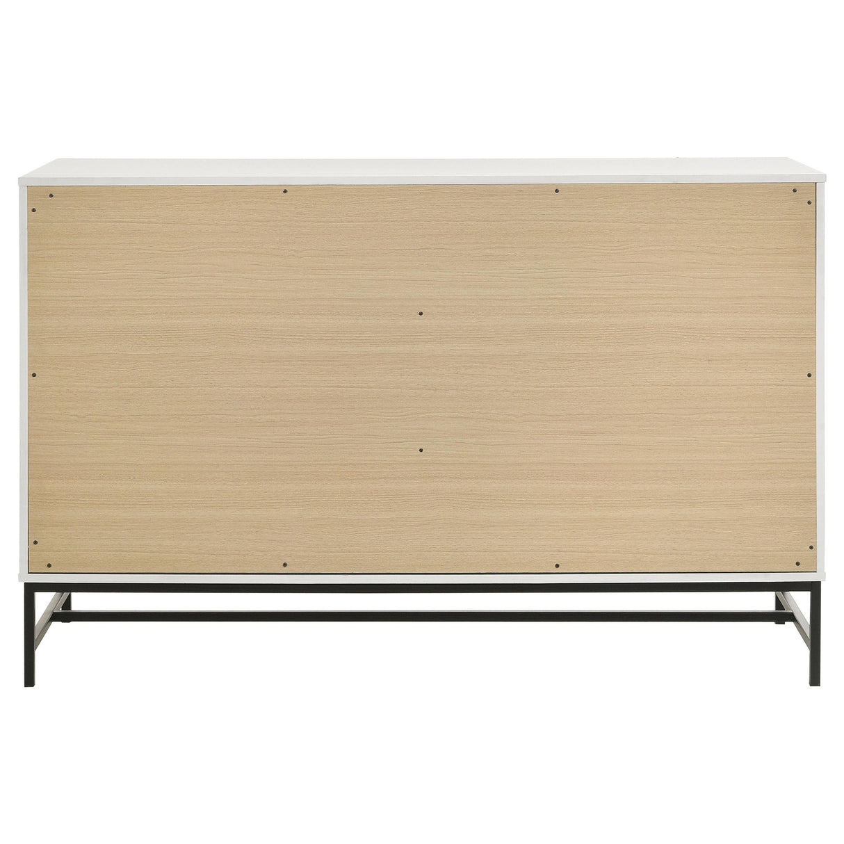 Sonora 6-drawer Bedroom Dresser White by Coaster at Eve Furniture