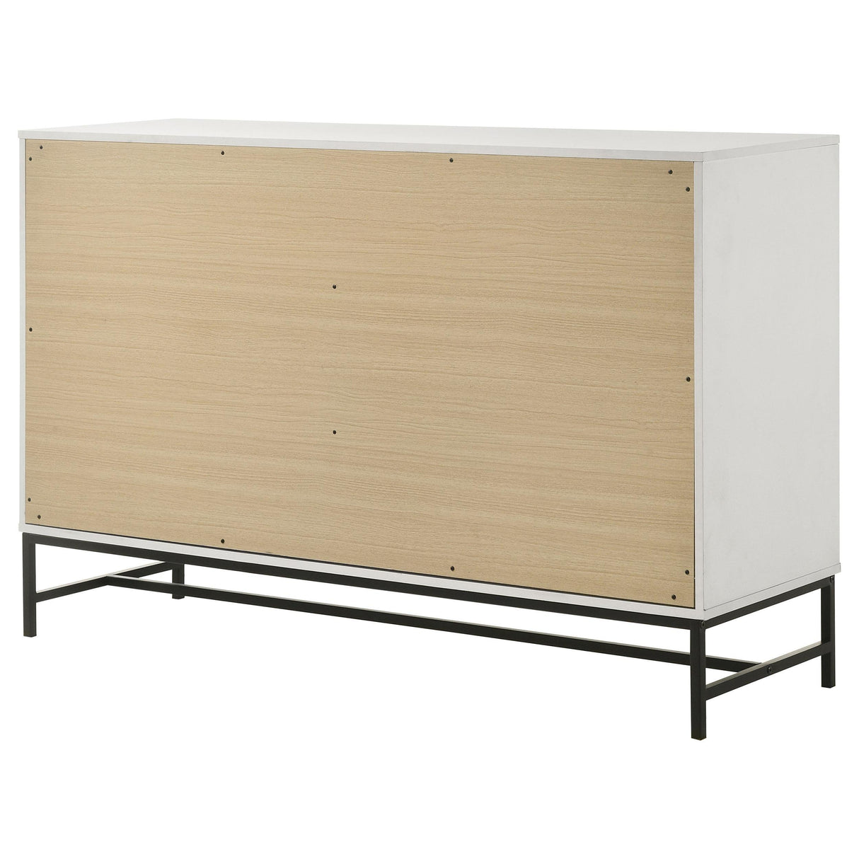 Sonora 6-drawer Bedroom Dresser White by Coaster at Eve Furniture