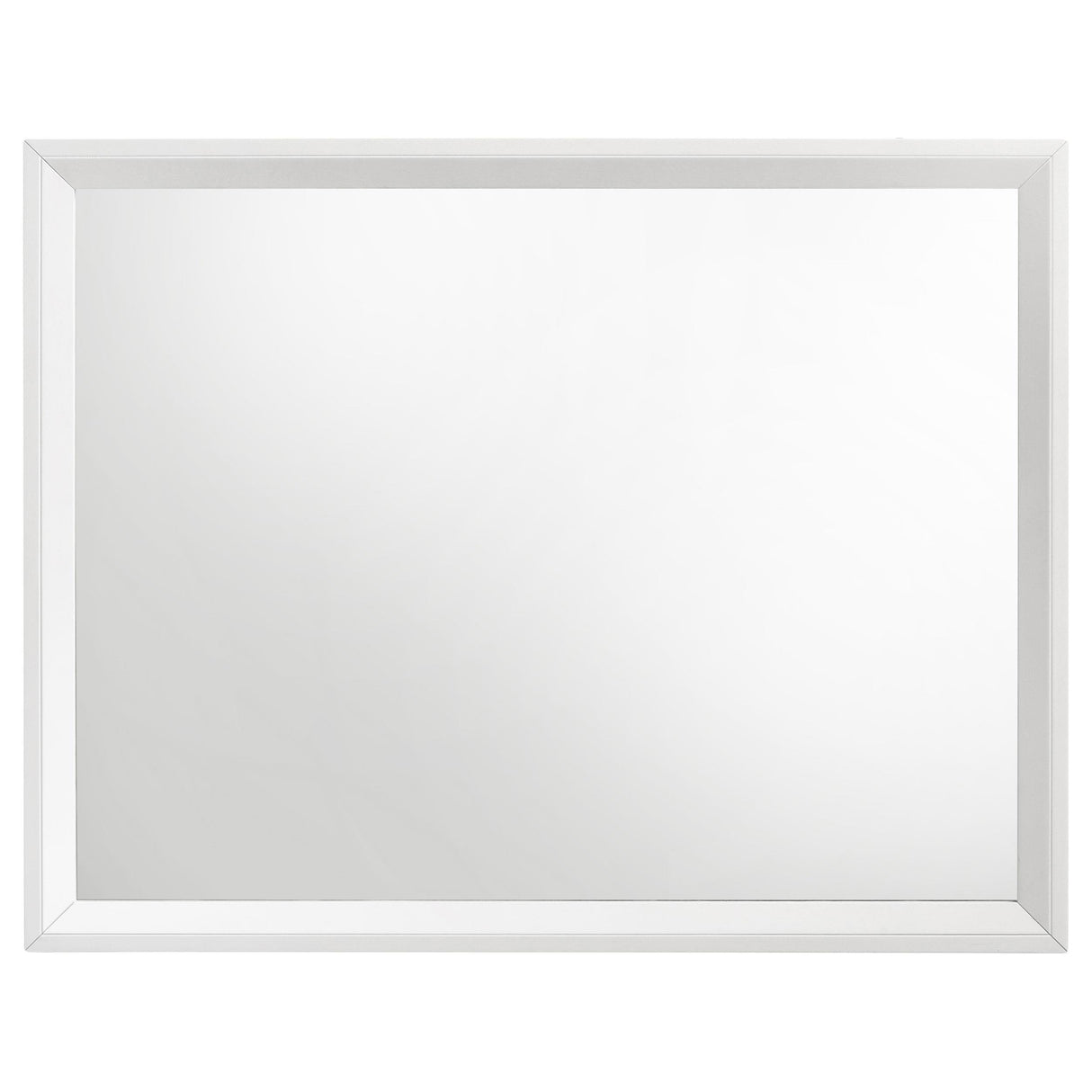 Sonora White Dresser Mirror by Coaster at Eve Furniture