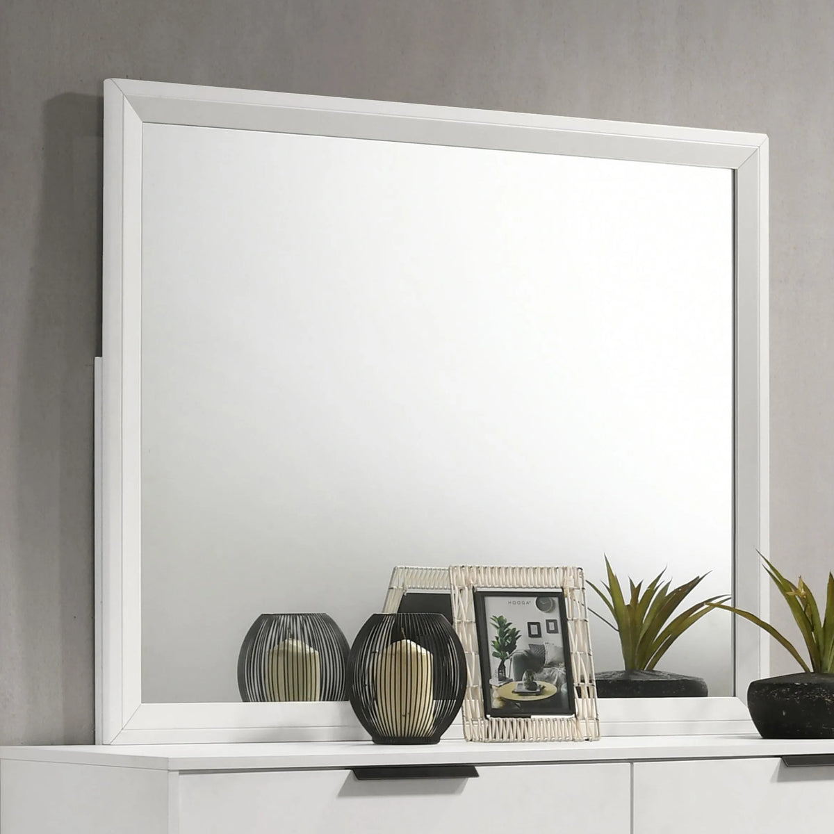 mirror for dresser white Sonora - Nothing does that better See through blue organza LowStock:44110228881459 Color:Black Base with White Polka Dot