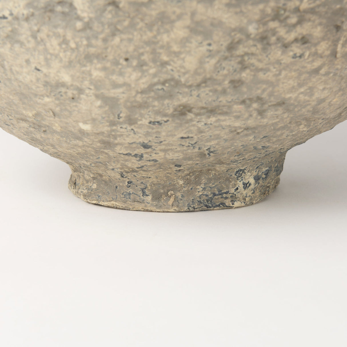Sonu Set of 2 Gray Paper Mache Half-Pot Bowls by Mercana at Eve Furniture