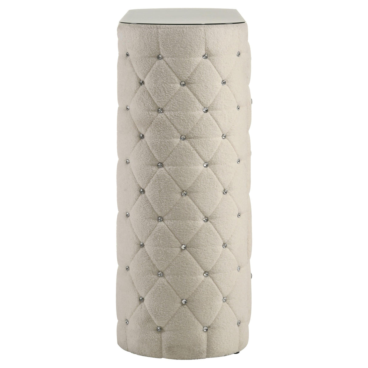 Sonya Ivory 5-Drawer Upholstered Bedroom Chest of Drawers by Coaster at Eve Furniture