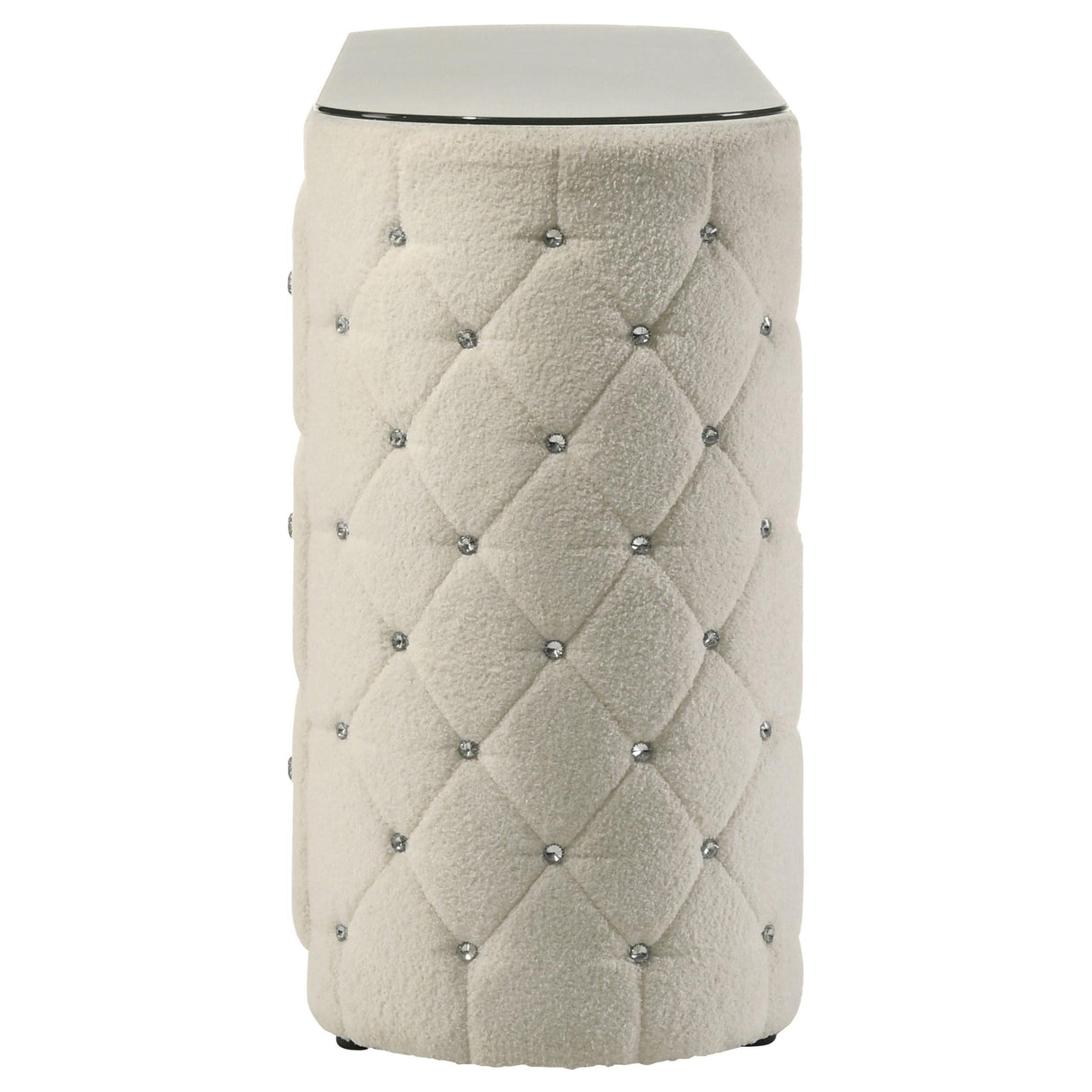 Sonya Ivory 6-Drawer Upholstered Bedroom Dresser by Coaster at Eve Furniture