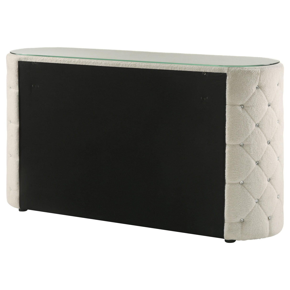 Sonya Ivory 6-Drawer Upholstered Bedroom Dresser by Coaster at Eve Furniture