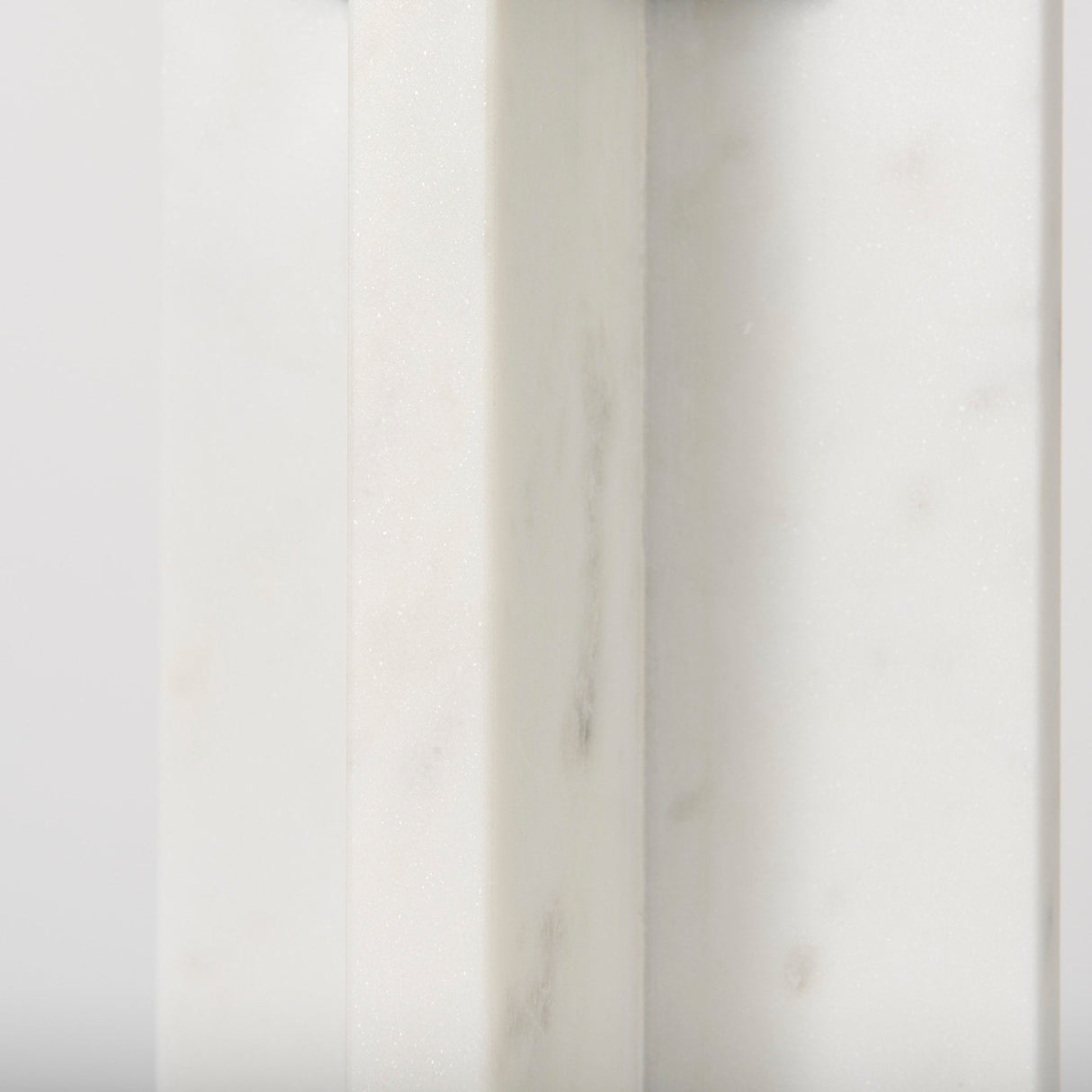 Sophia 5.5"L x 3.5"W x 10.5"H Marble Candle Holder Large by Mercana at Eve Furniture