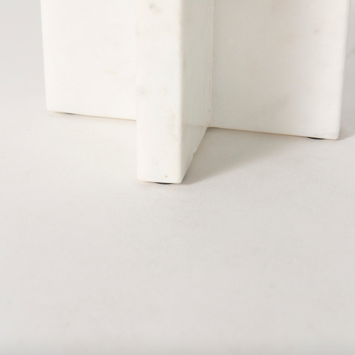 Sophia 5.5"L x 3.5"W x 8.0"H. Marble Candle Holder Medium by Mercana at Eve Furniture
