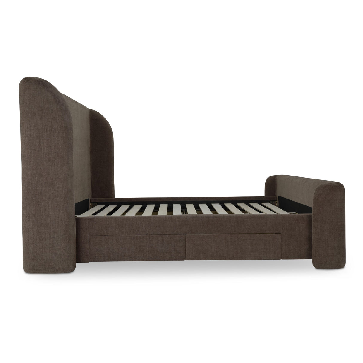 Sophia Brown King Storage Bed by Moe's Home at Eve Furniture