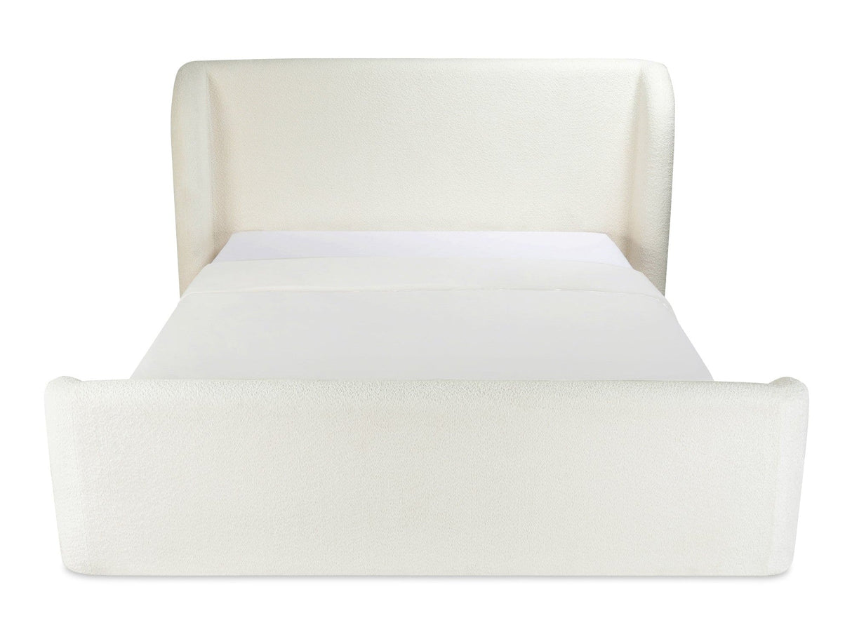 Sophia Cream Queen Storage Bed by MOES at Eve Furniture
