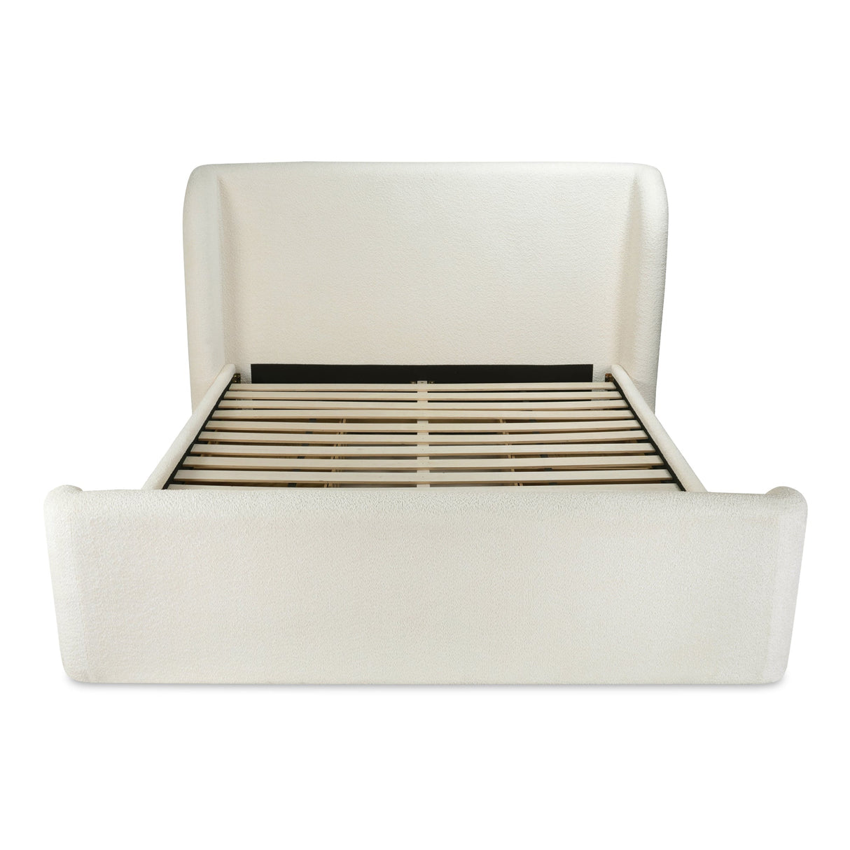 Sophia Cream Queen Storage Bed by Moe's Home at Eve Furniture