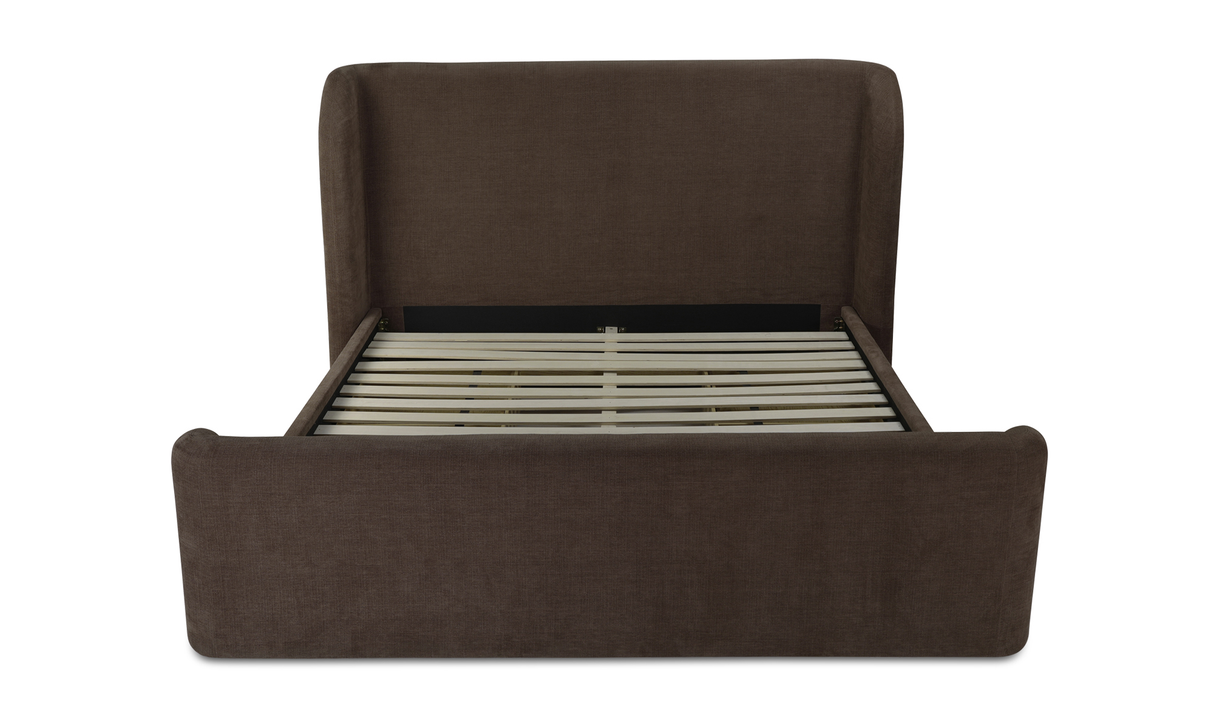 Sophia King Storage Bed Brown by Moe's Home at Eve Furniture