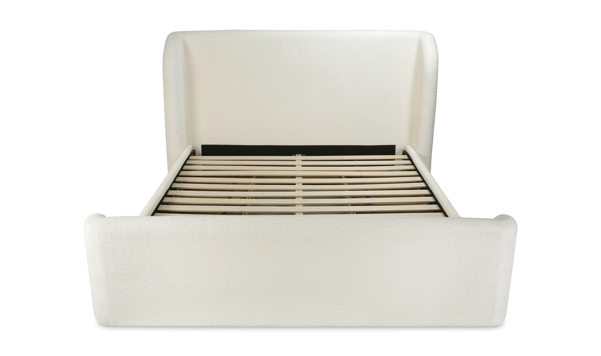 sophia queen bed - white by Moe's Home at Eve Furniture