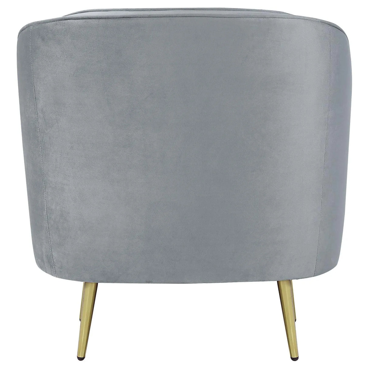 Sophia Upholstered Chair Gray/Gold by Coaster at Eve Furniture