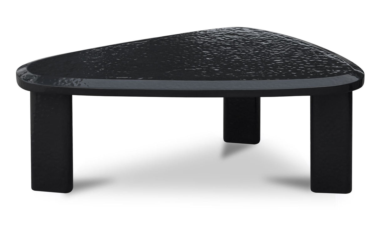 Sophie Outdoor Nesting Table Set Charcoal Lacquer by Moe's Home at Eve Furniture