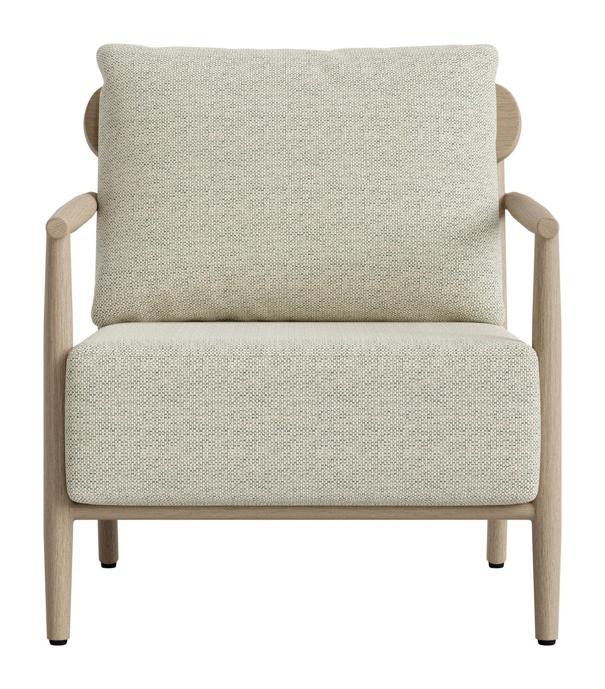 Sora Green Outdoor Armchair by Zuomod at Eve Furniture
