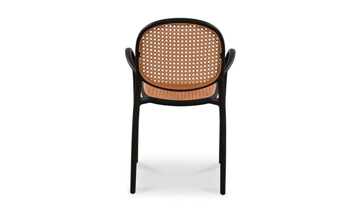 Soren Outdoor Dining Chair Black by Moe's Home at Eve Furniture