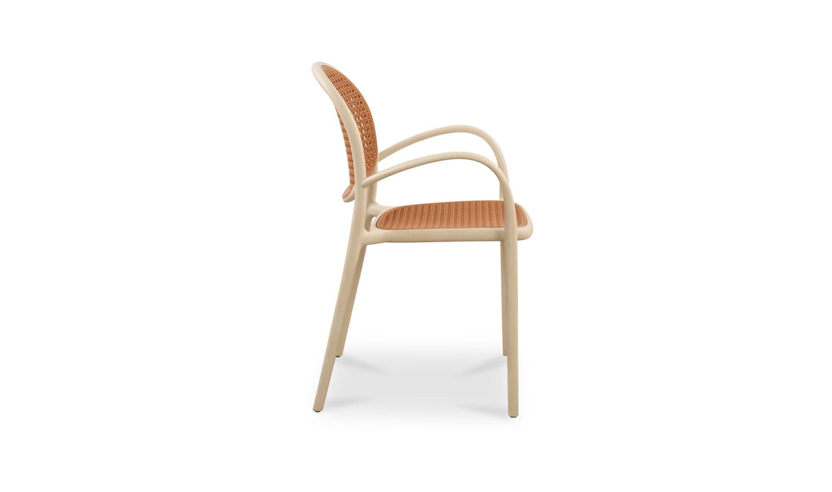 Soren Outdoor Dining Chair White by Moe's Home at Eve Furniture