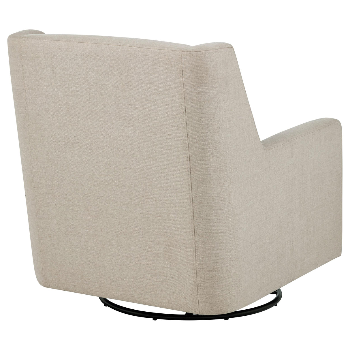 Sorrel Latte Upholstered Swivel Glider Arm Chair by Coaster at Eve Furniture
