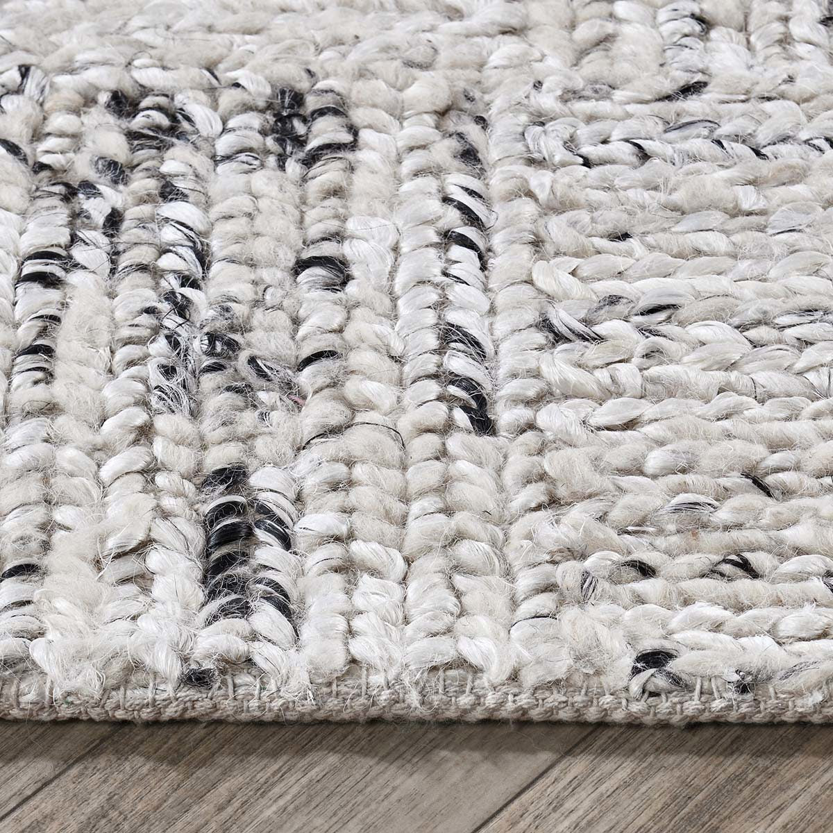 Sosa Ivory/Black Rug by Classic Home at Eve Furniture