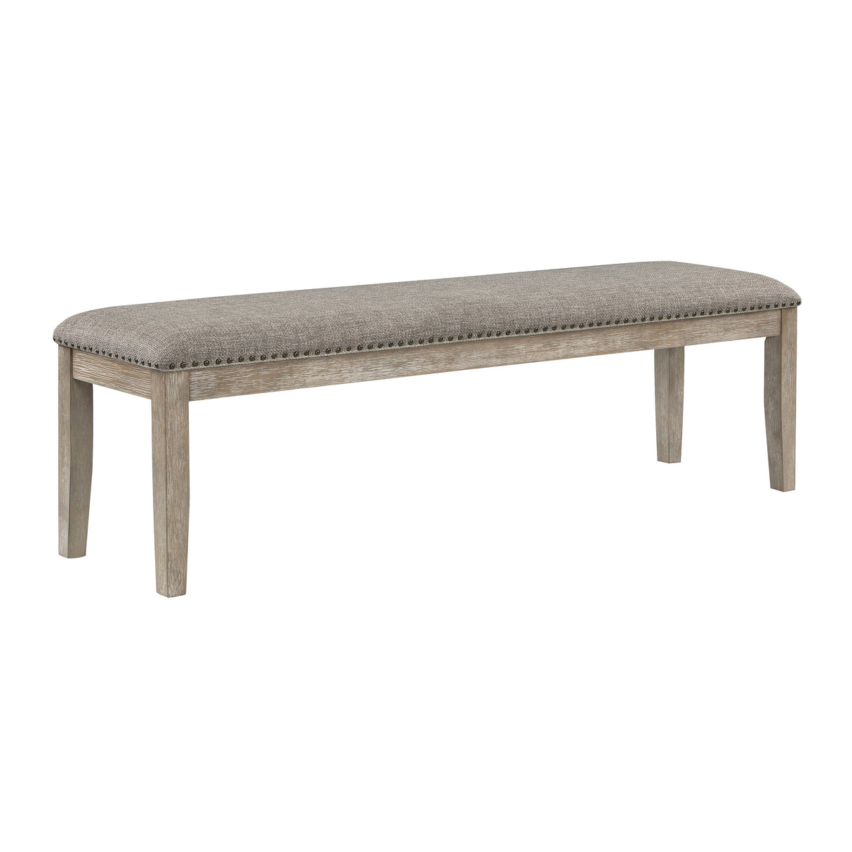 Southlake Brownish Gray Dining Bench by Homelegance at Eve Furniture