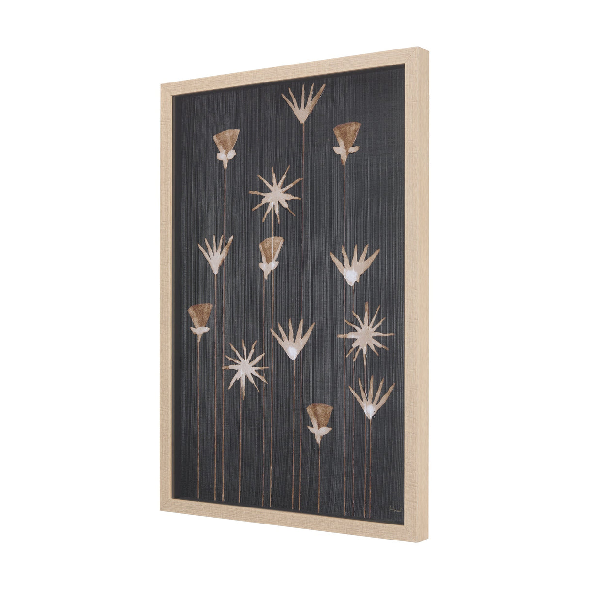 Spark II by Mercana Studio a Hand Embellished Textured Framed Art Print Matted under Glass by Mercana at Eve Furniture