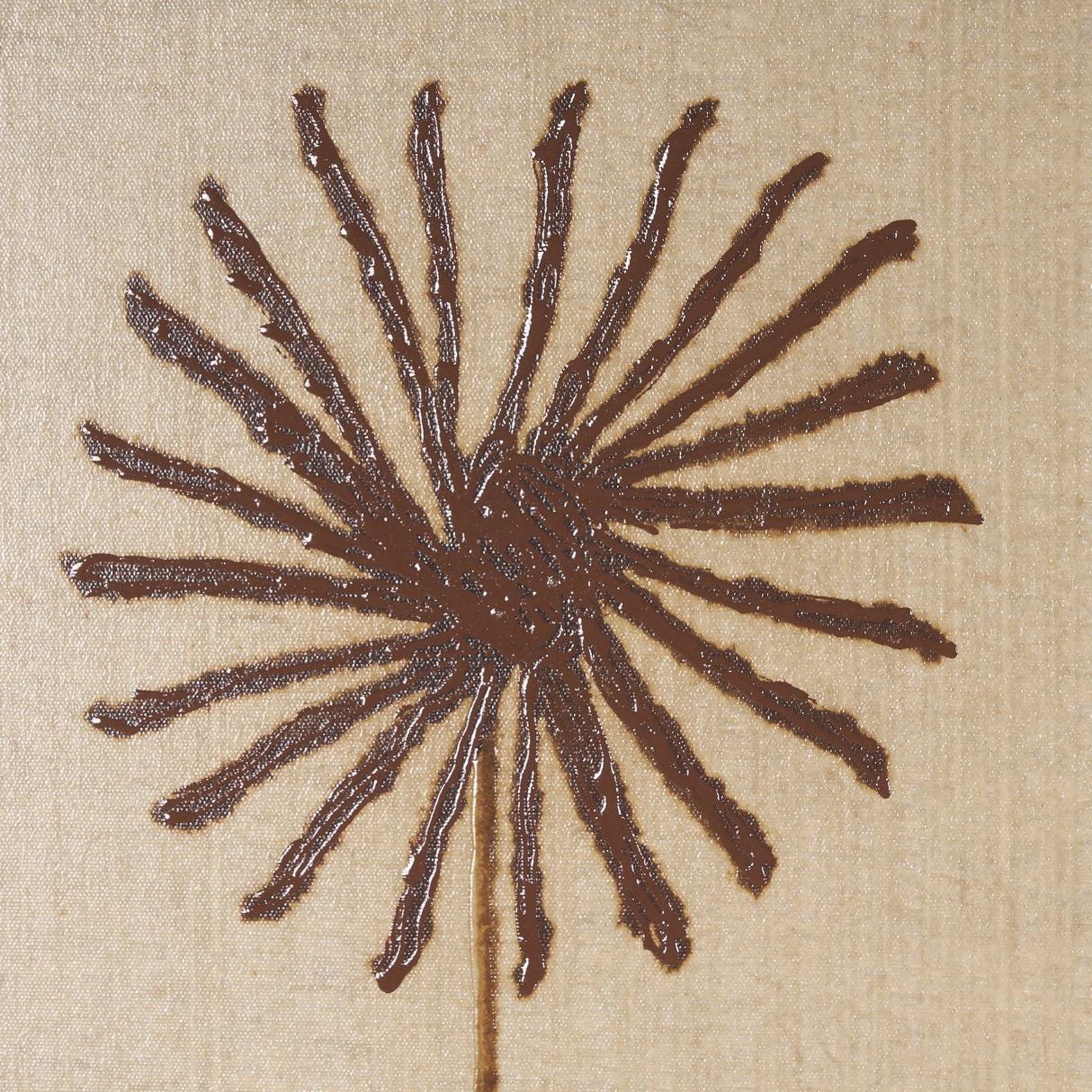 Spark II (Tan) by Mercana Studio a Hand Embellished Textured Framed Art Print by Mercana at Eve Furniture