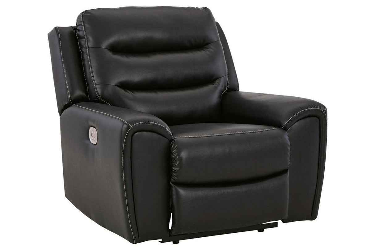 (Special) Warlin Black Power Recliner by Ashley at Eve Furniture