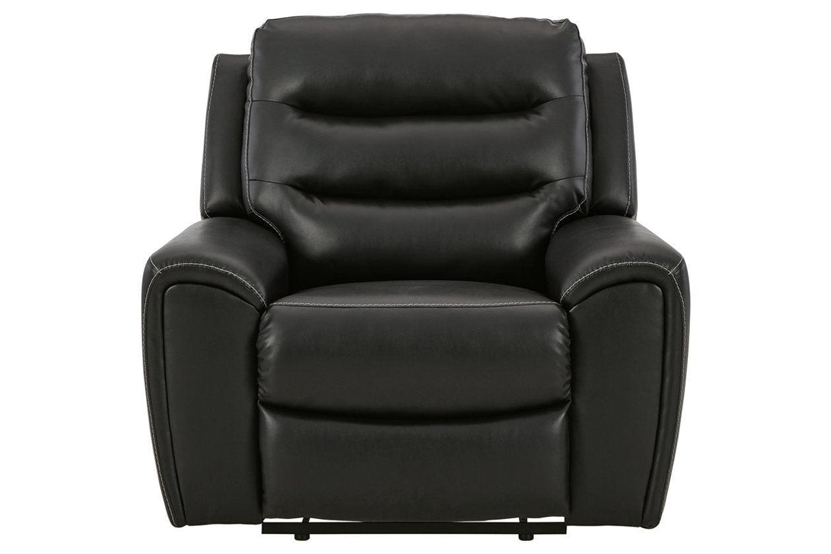 (Special) Warlin Black Power Recliner by Ashley at Eve Furniture