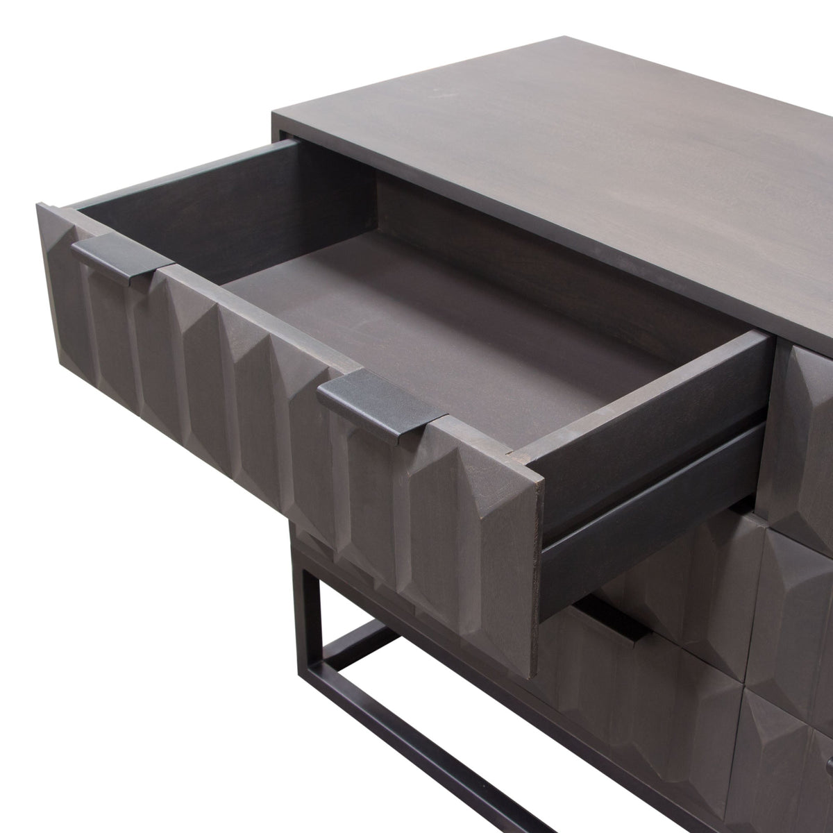 Spectrum Smoke Grey 6-Drawer Dresser by Diamond Sofa at Eve Furniture