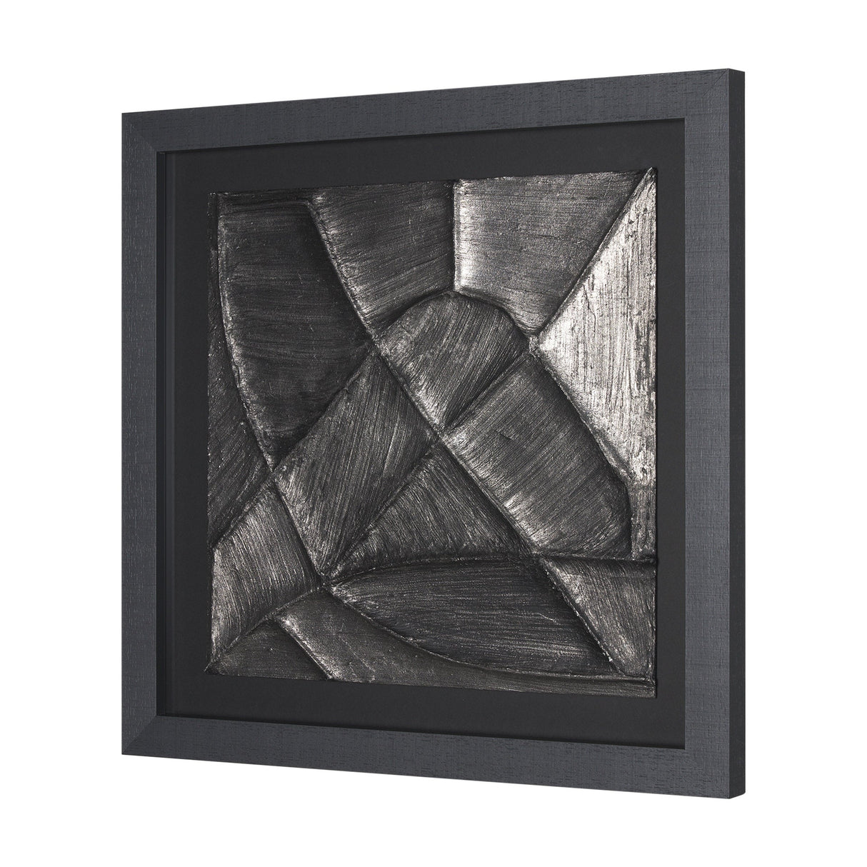 Spelter by Studio M a handmade Original Framed 3D Textured Artwork under Glass by Mercana at Eve Furniture