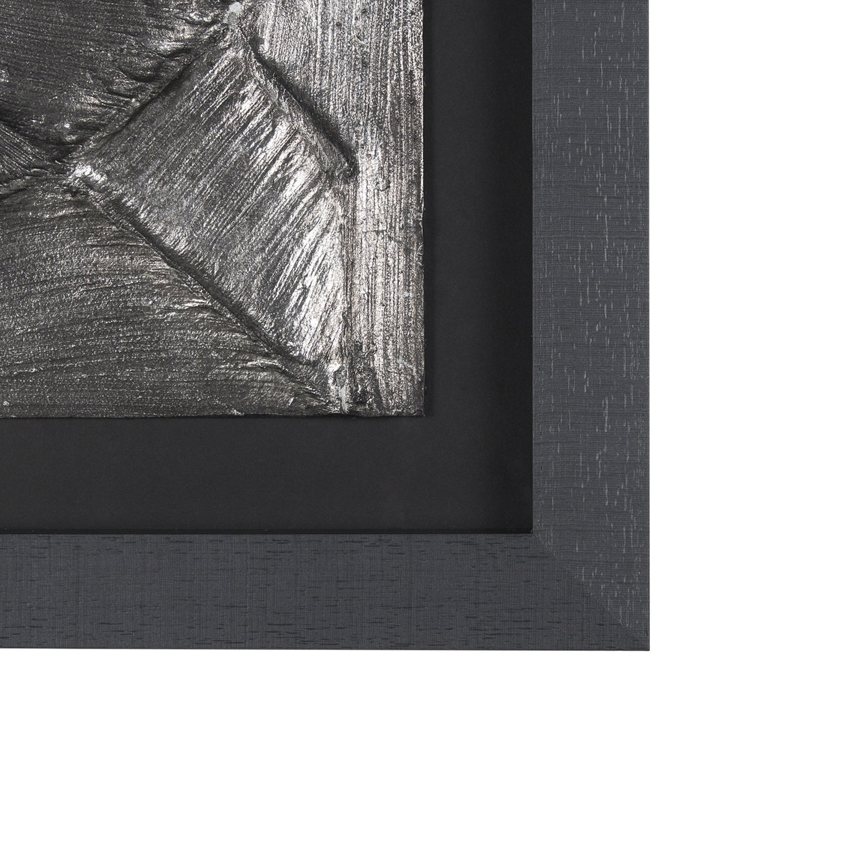 Spelter by Studio M a handmade Original Framed 3D Textured Artwork under Glass by Mercana at Eve Furniture