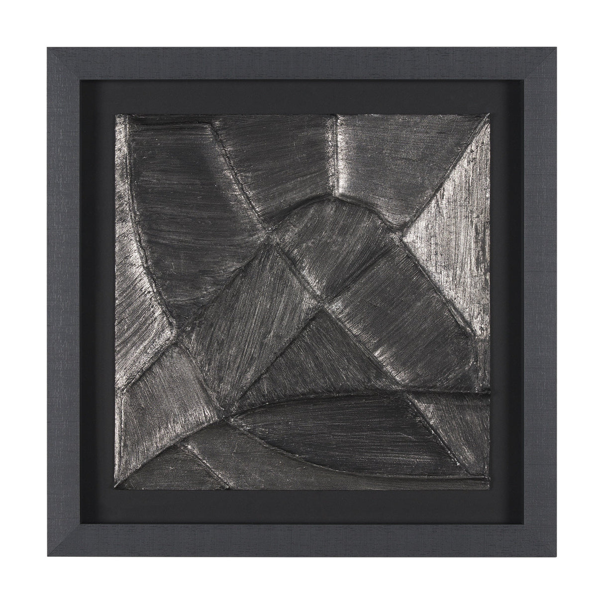 Spelter by Studio M a handmade Original Framed 3D Textured Artwork under Glass by Mercana at Eve Furniture